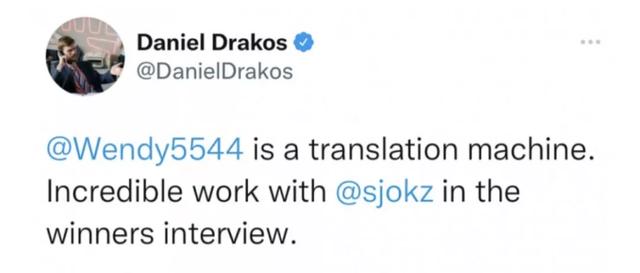 EDG夺冠后,翻译小姐姐全网爆火!中英韩三语无缝切换真牛休闲区蓝鸢梦想 - Www.slyday.coM EDG夺冠后,翻译小姐姐全网爆火!中英韩三语无缝切换真牛休闲区蓝鸢梦想 - Www.slyday.coM