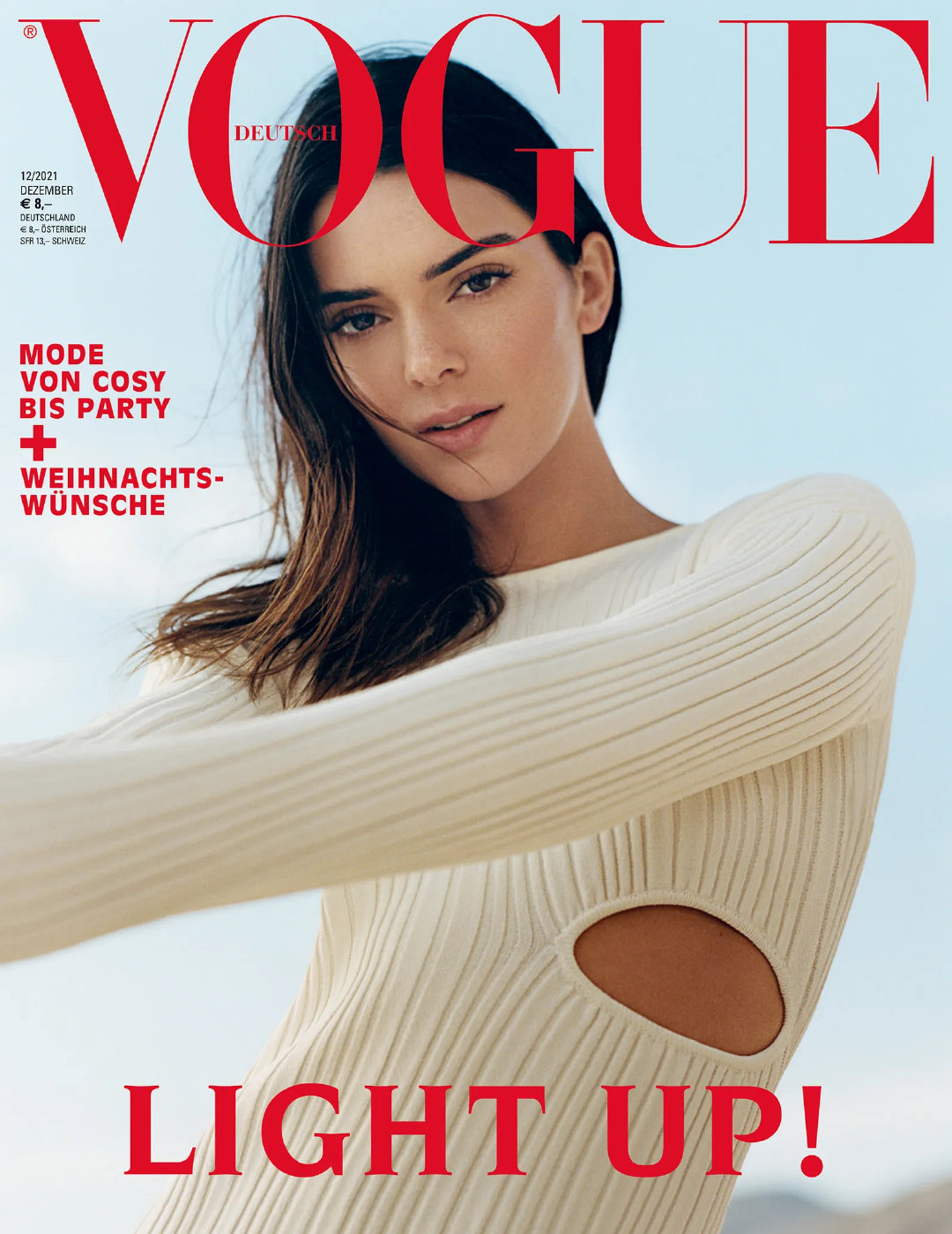 肯豆Kendall Jenner登上《Vogue》Vogue_新浪新闻
