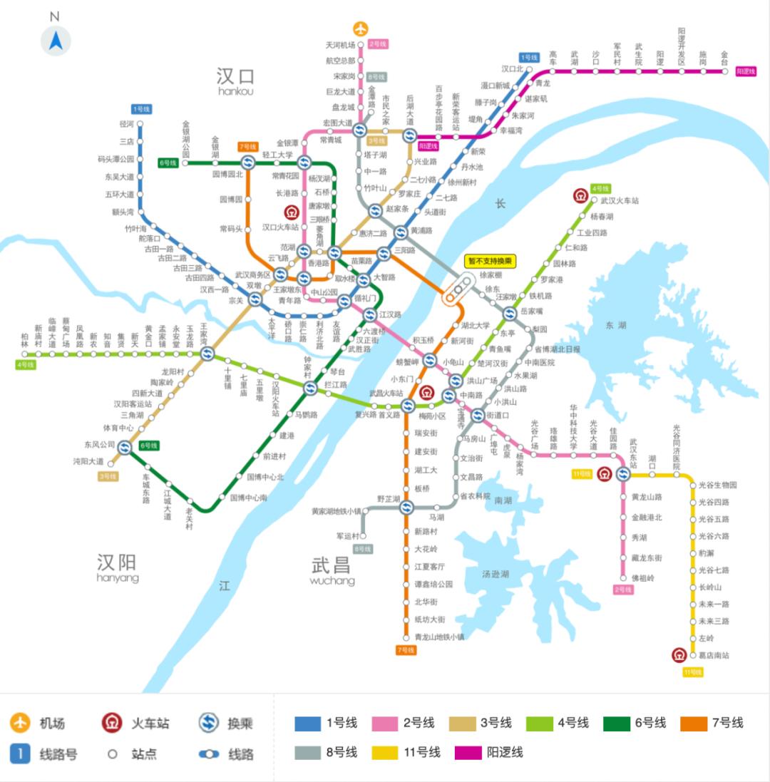 武汉vs深圳,同一方阵且从武汉和深圳现有地铁规划看,到2025年,深圳仍