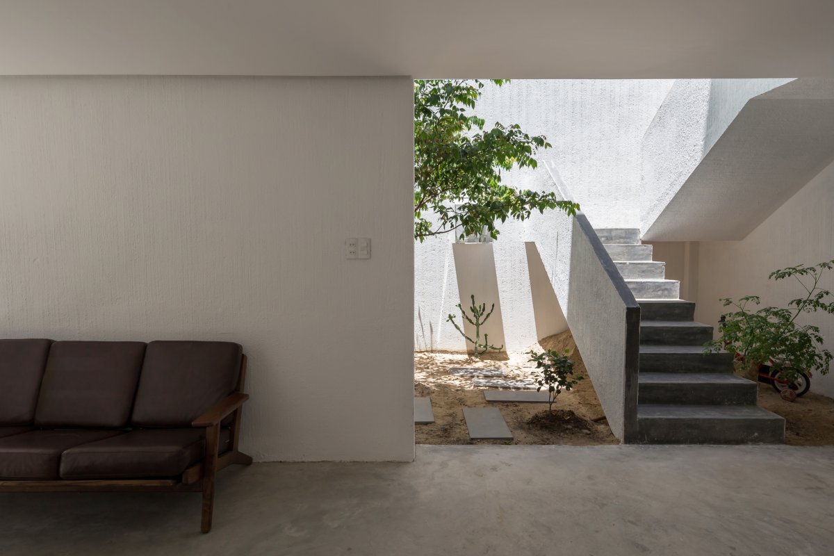 越南内向型住宅 设计：H-H Studio