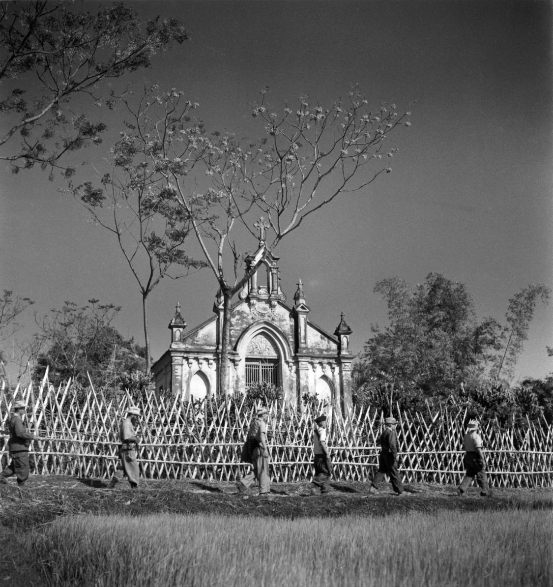 1951年在越南的法国士兵  第一次印度支那战争的老照片