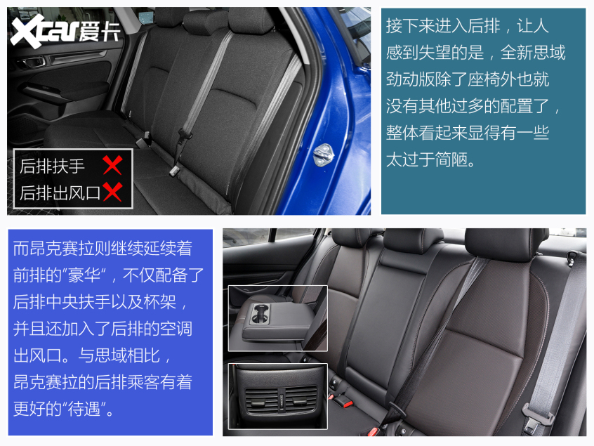 思域对比昂克赛拉 新兵与老将谁更香?