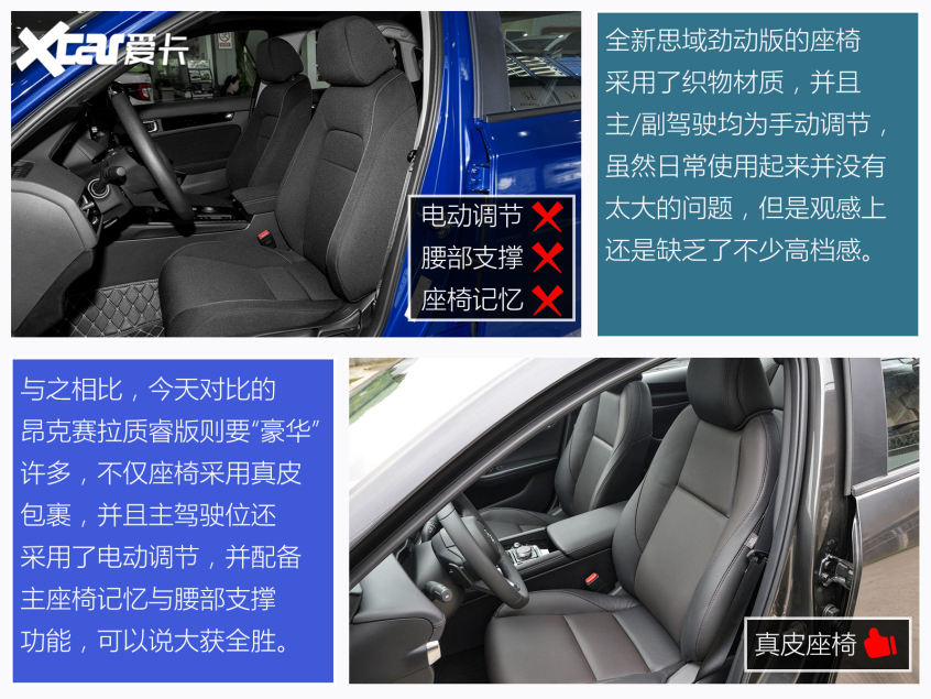 思域对比昂克赛拉 新兵与老将谁更香?