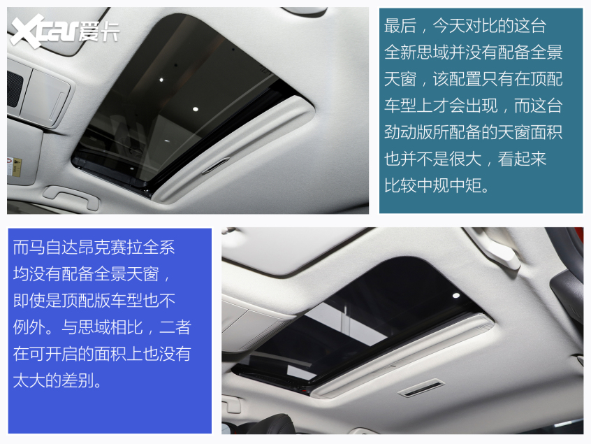 思域对比昂克赛拉 新兵与老将谁更香?