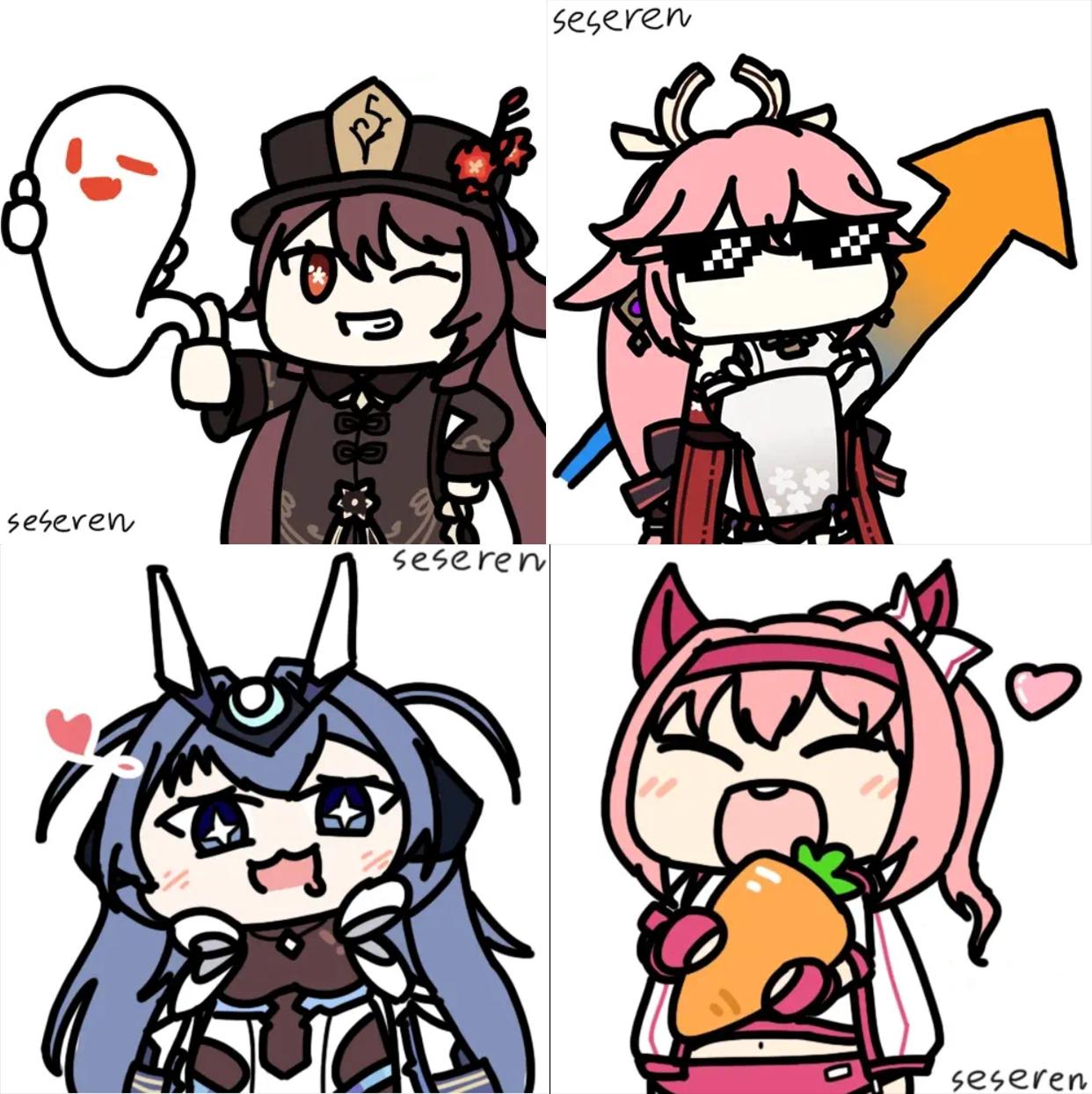 画过原神明日方舟,<a href=