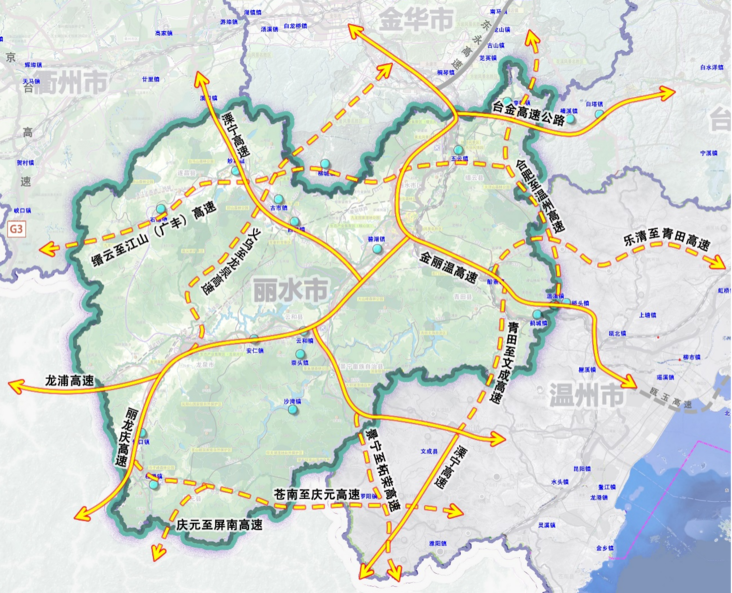 文青高速本项目起于丽水市青田县,途经仁宫,小令,汤垟,玉壶等地,终点