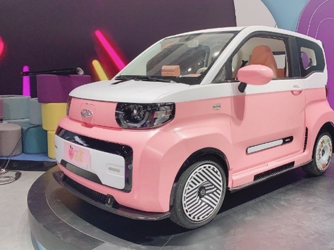 我来自2050 奇瑞QQ冰淇淋广州车展遨游太空