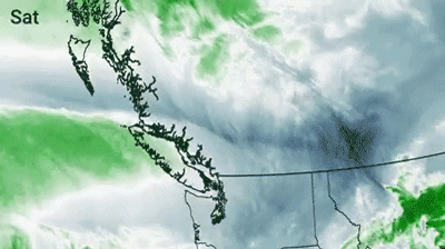温哥华海面变黄，欧美卫星紧急对准！分析：大气河异常或影响全球