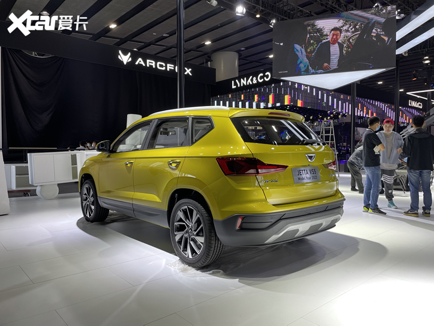 捷达suv新款vs5车展,捷达SUV 2021广州车展探馆2022款捷达vs5现身