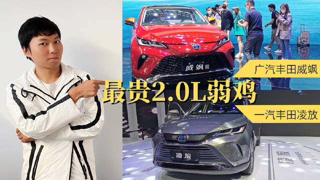 这次广州车展，丰田带来了凌放和威飒……