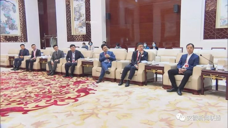 安徽省委书记郑栅洁、省长王清宪与张瑞敏、洪清华等企业家会谈休闲区蓝鸢梦想 - Www.slyday.coM 安徽省委书记郑栅洁、省长王清宪与张瑞敏、洪清华等企业家会谈休闲区蓝鸢梦想 - Www.slyday.coM