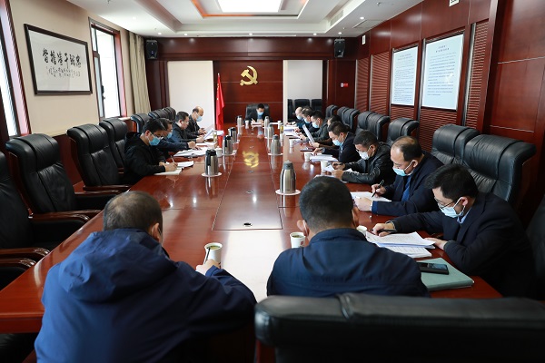 甘肃省检察院教育整顿办公室开会研究建章立制