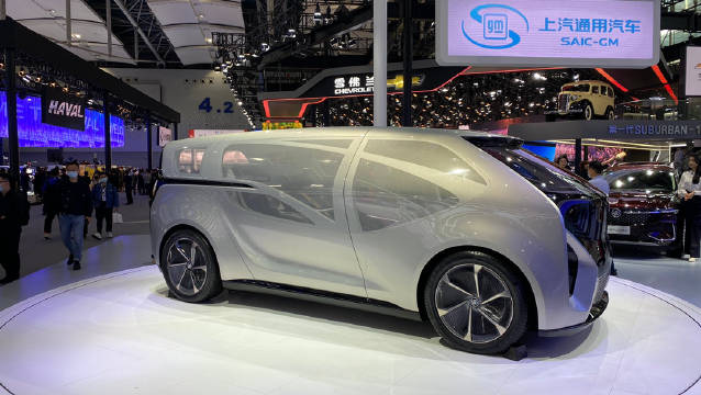 之别克Smart Pod智慧驾舱概念车，尽管样子不太起眼……