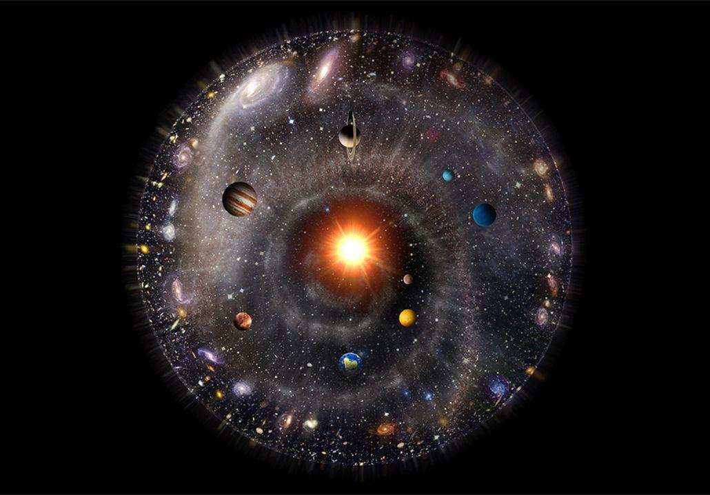 930亿光年的宇宙其中有多少星系最大的星系有多大
