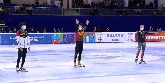 恭喜中国速滑!任子威1500米夺冠,生涯4冠,<a href=