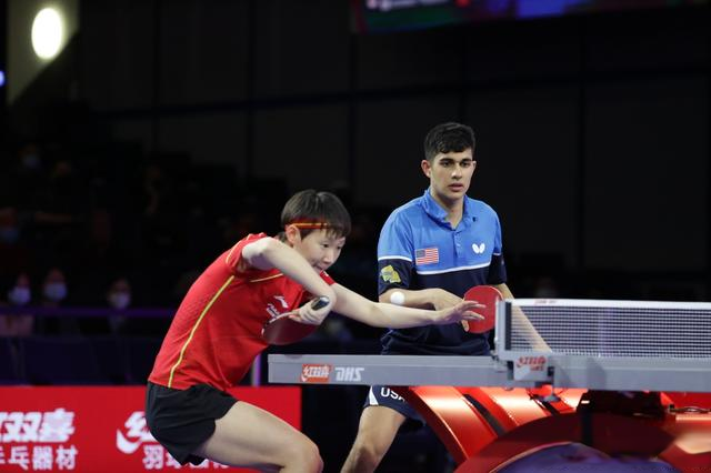 世乒赛季军一轮游！王曼昱搭档险胜<a href=