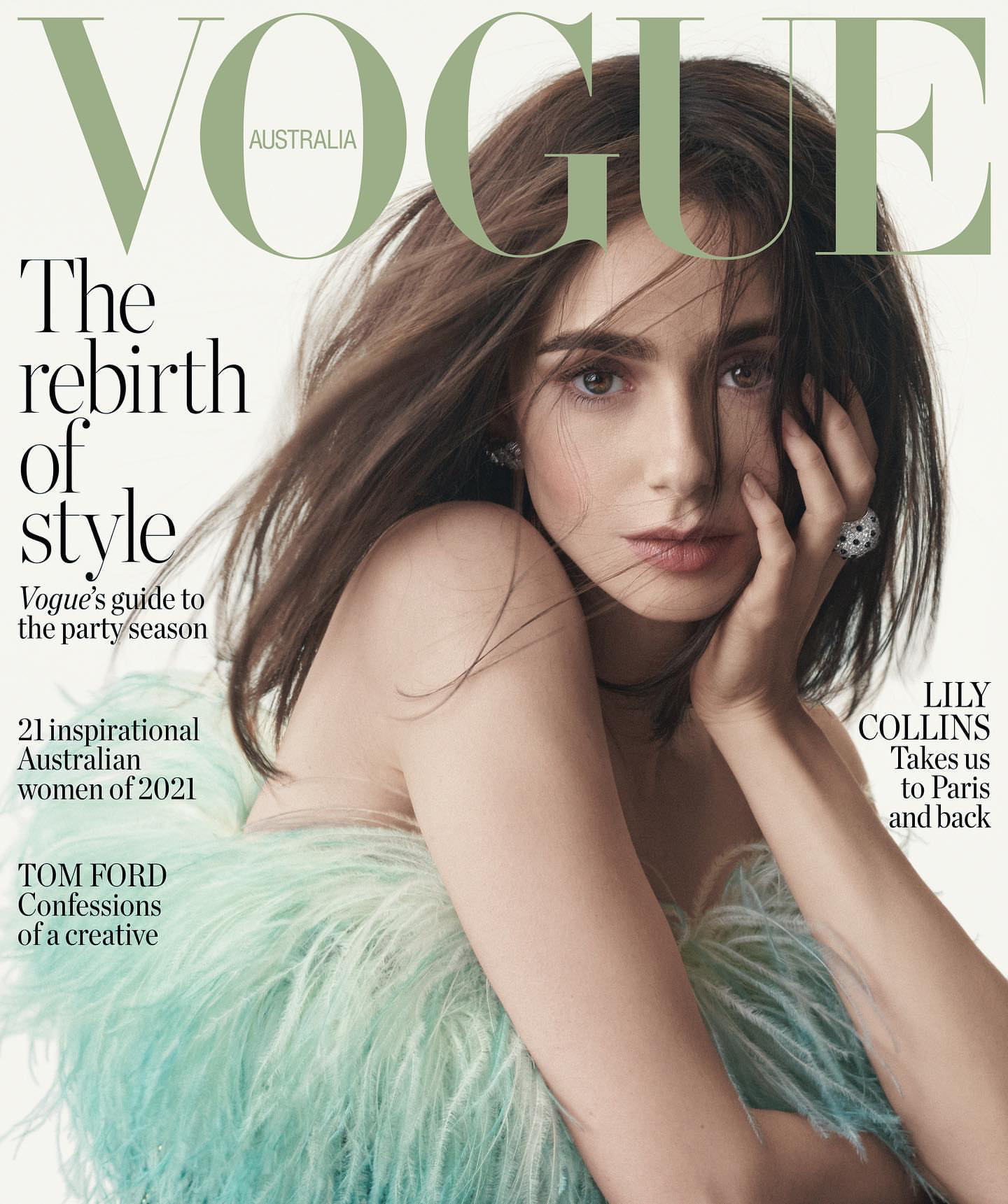 美美美！登上澳洲《VOGUE》年终刊封面及写真美图大赏！