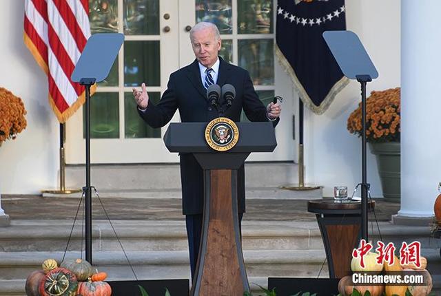 资料图:美国总统拜登。中新社记者 陈孟统 摄