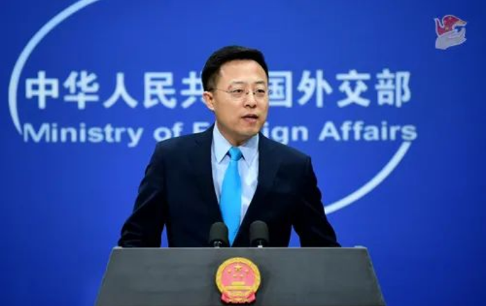 赵立坚 图源:外交部网站