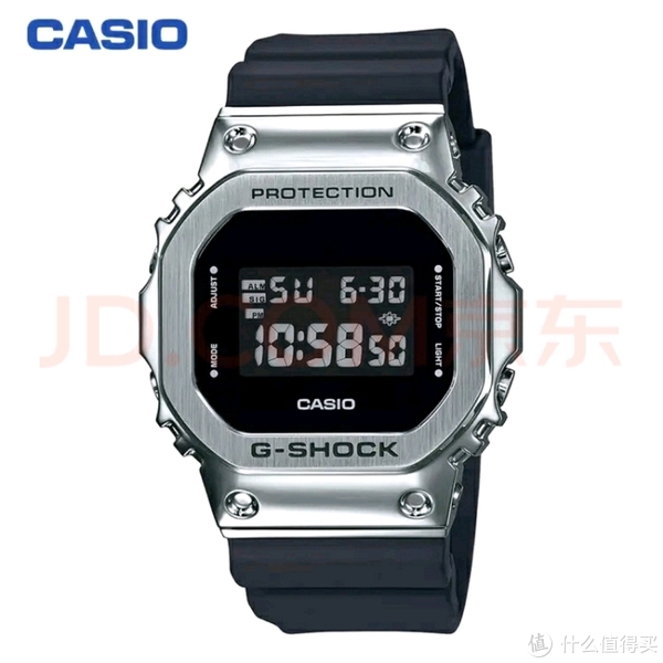 卡西欧DW5600,卡西欧小方块5600bb 卡西欧dw56001v改装小银块装出新高度