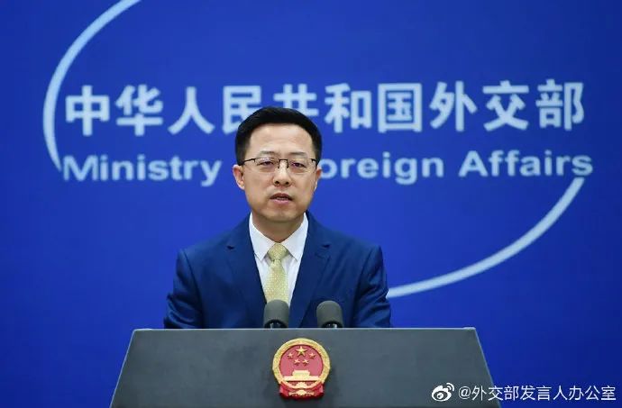 赵立坚 图源:外交部网站