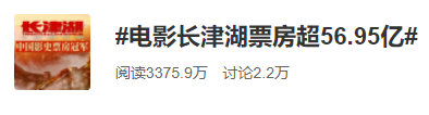 “吴京战胜了吴京”!《长津湖》成中国影史票房冠军休闲区蓝鸢梦想 - Www.slyday.coM “吴京战胜了吴京”!《长津湖》成中国影史票房冠军休闲区蓝鸢梦想 - Www.slyday.coM