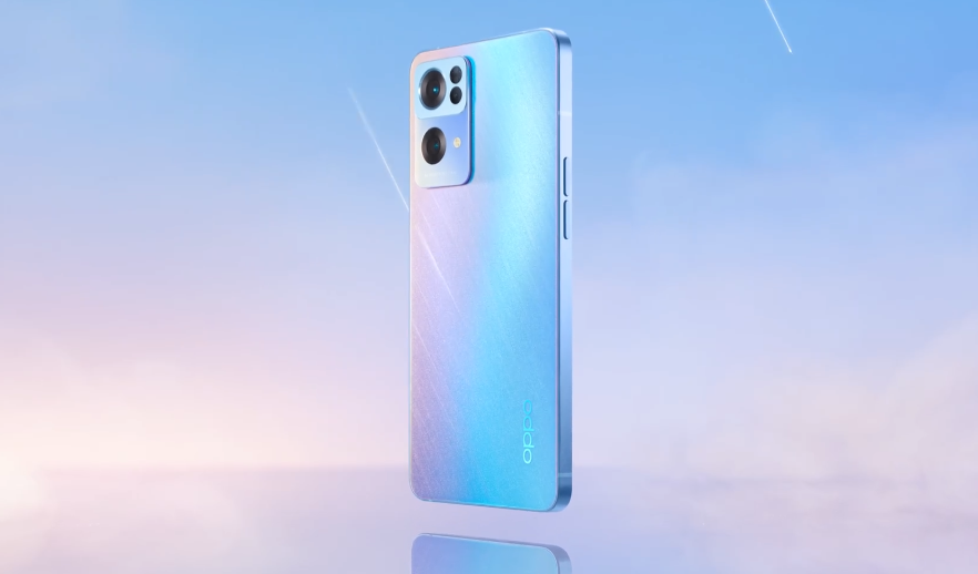 再加上独特的双层双镀工艺,oppo reno7 系列还带来了全新的星雨心愿