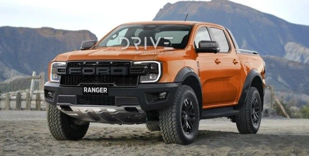 ranger raptor,福特ranger raptor 新车抢先看全新福特rangerraptor假想图2022年2月首发