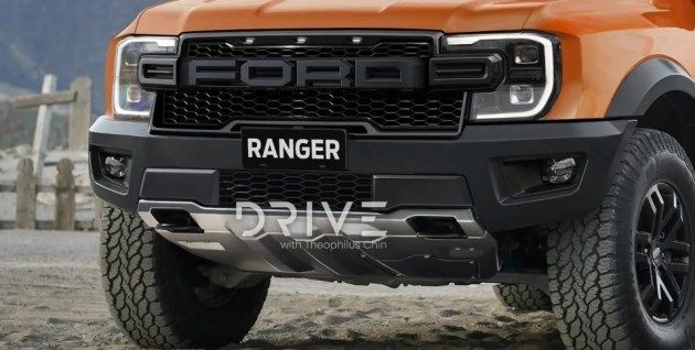 ranger raptor,福特ranger raptor 新车抢先看全新福特rangerraptor假想图2022年2月首发