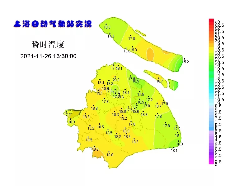 本文图片均来自“上海预警发布”微信公众号