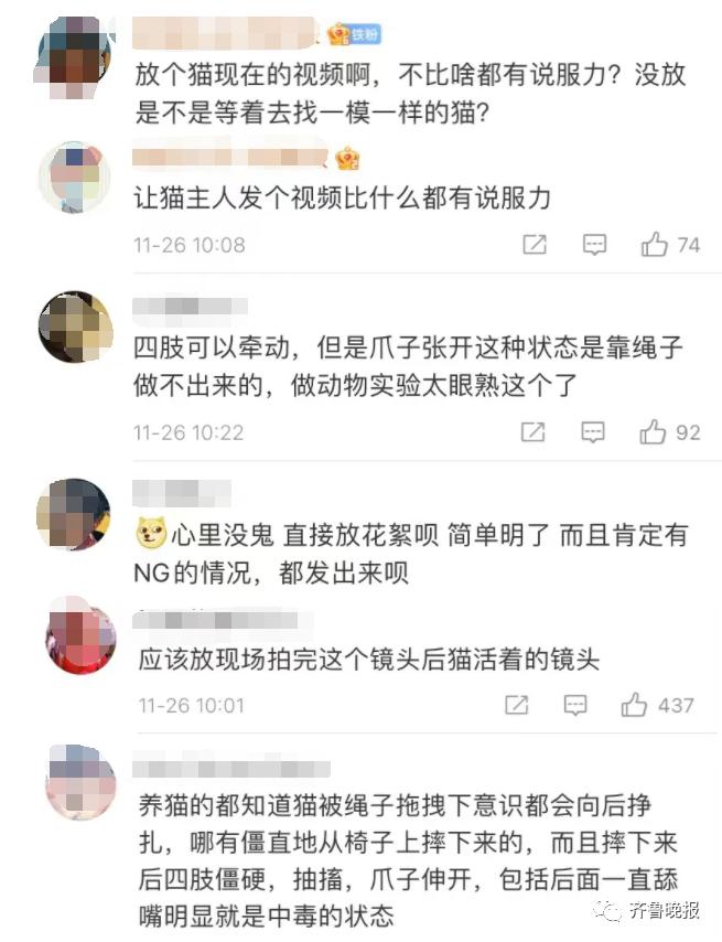 为拍戏虐杀猫咪?剧组连发两条微博回应,网友不买账休闲区蓝鸢梦想 - Www.slyday.coM 为拍戏虐杀猫咪?剧组连发两条微博回应,网友不买账休闲区蓝鸢梦想 - Www.slyday.coM