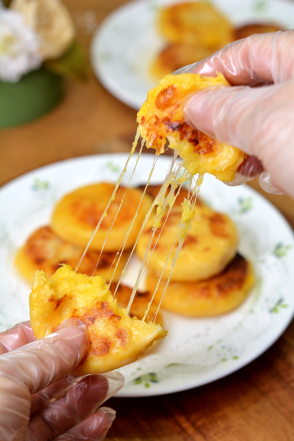 [转载]我用红薯烙了2锅饼，香甜拉丝可真好吃，能当主食也能当零食