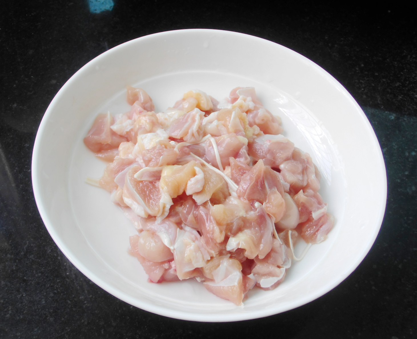 酸辣鸡丁面
