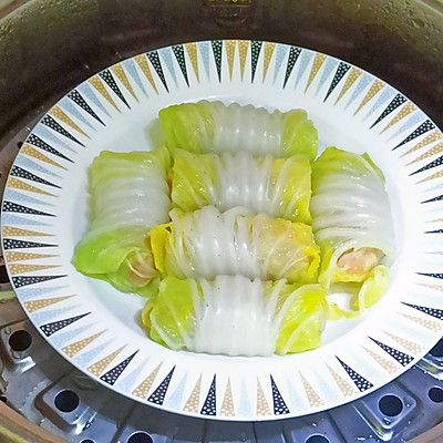 好吃的白菜卷肉