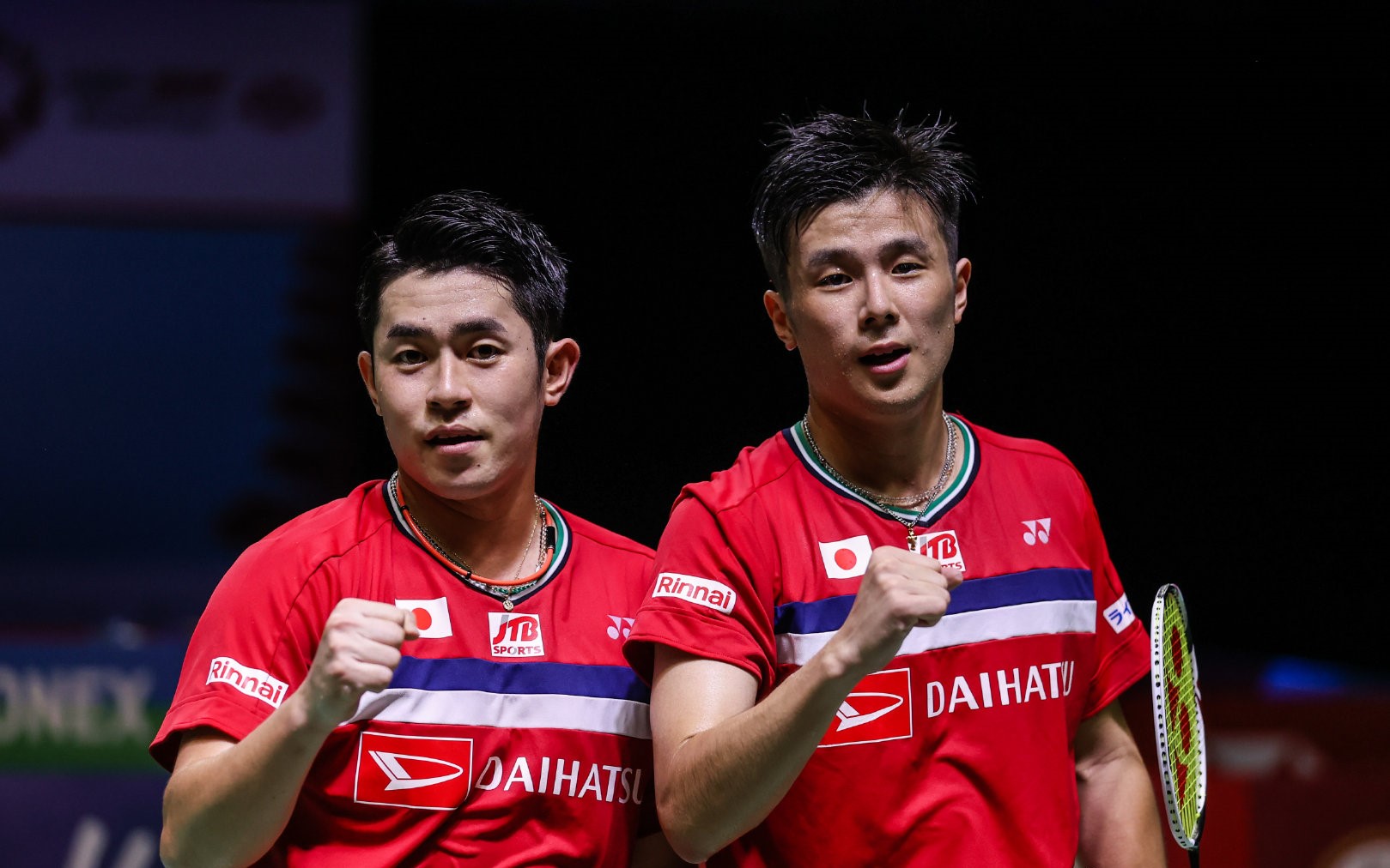 印尼赛日本双打争3冠，安赛龙战训练搭档，因达农逆转<a href=