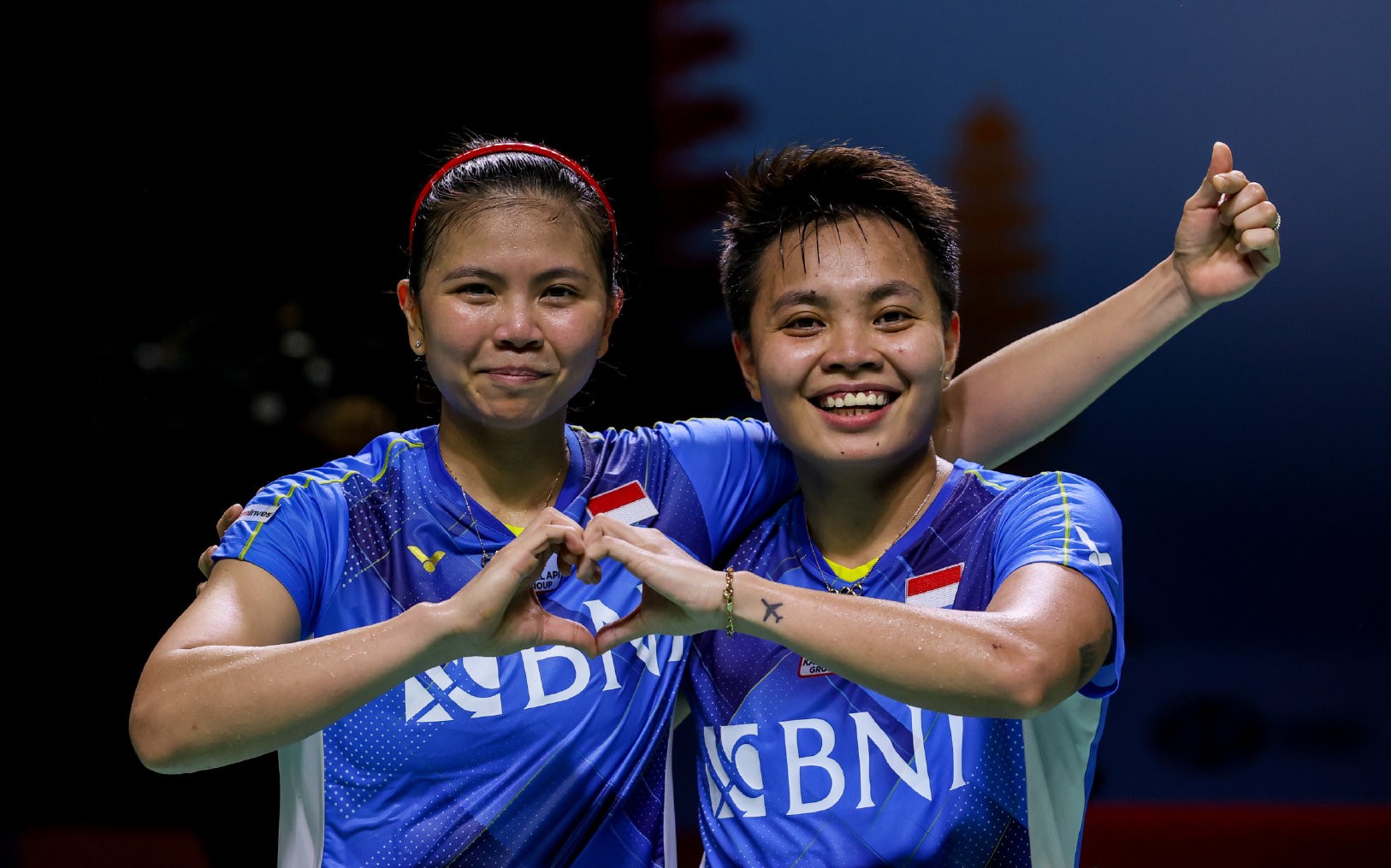 印尼赛日本双打争3冠，安赛龙战训练搭档，因达农逆转<a href=