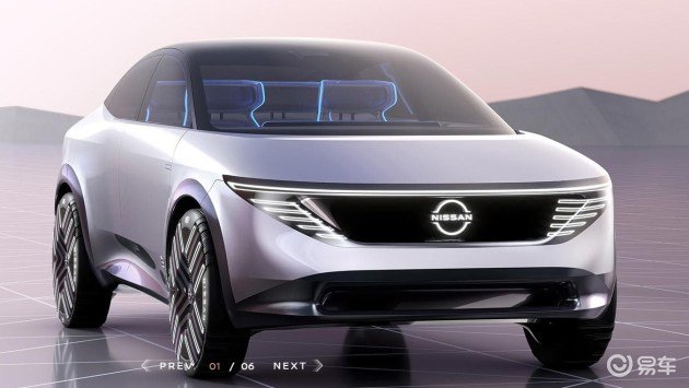 日产CHILL-OUT概念车亮相 纯电轿跑SUV/基于CMF-EV平台打造