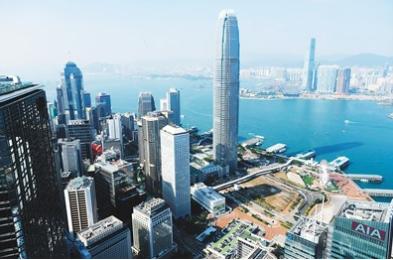 图为高楼林立的香港中环。新华社记者 王申摄