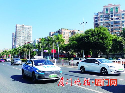 巡游车,网约车并驾齐驱 厦门出租车行业经过近40年发展管理更加规范