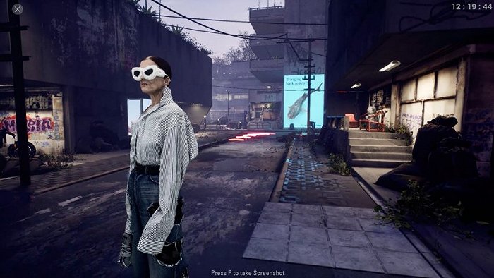 Balenciaga的电子游戏《后世:明日世界》 图片来源:Dazed