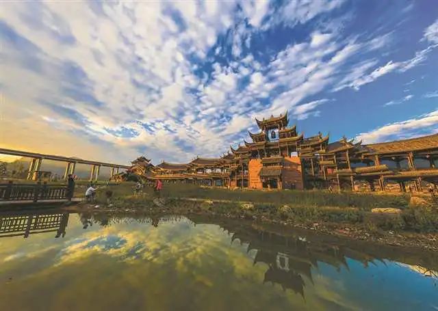 黔江濯水古镇风雨廊桥 黔江区文化旅游委供图