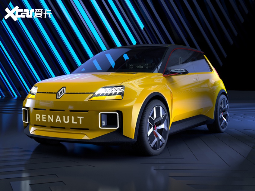 雷诺5电动概念车官图发布 将2025年推出