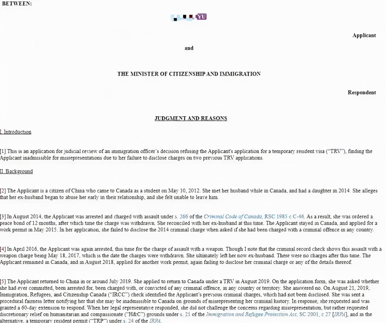 中国女留学生两次家暴殴打丈夫，被拒入境<a href=