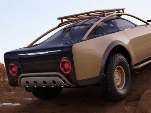 颠覆传统理念，迈巴赫越野双门轿跑概念车