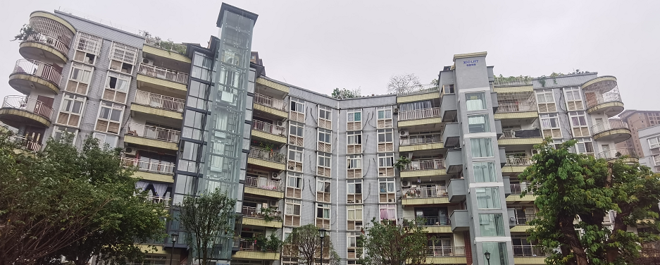 重庆老旧小区加装电梯 市住房城乡建委供图