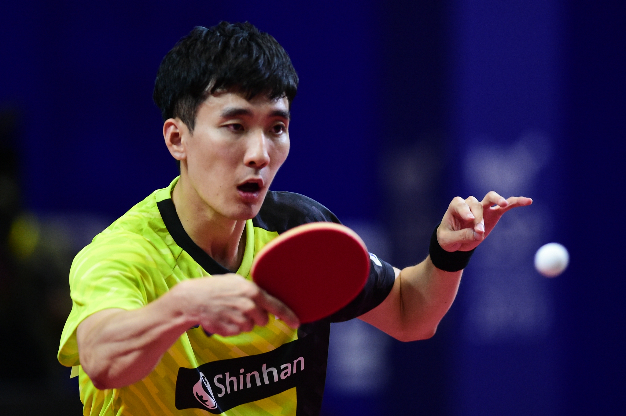 乒乓球世界杯：三人晋级八强！<a href=