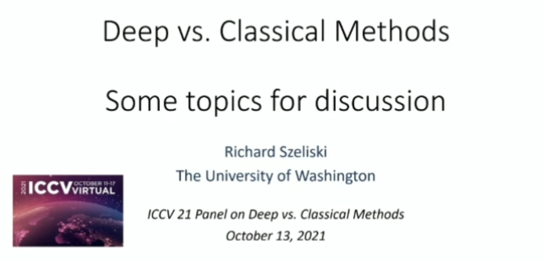 温故而知新,6位顶级CV科学家聚首:计算机视觉中的深度学习方法vs传统方法休闲区蓝鸢梦想 - Www.slyday.coM 温故而知新,6位顶级CV科学家聚首:计算机视觉中的深度学习方法vs传统方法休闲区蓝鸢梦想 - Www.slyday.coM