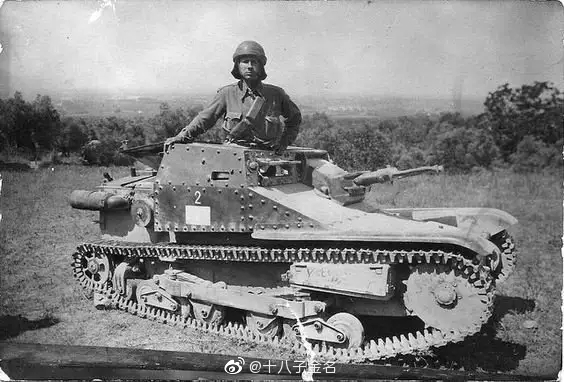 二战时的意大利的cv33超轻型坦克
