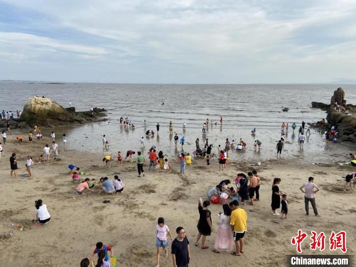 晋江市民网红打卡地:赶海妙境 醉美湖尾。 晋江市乡村振兴办 供图