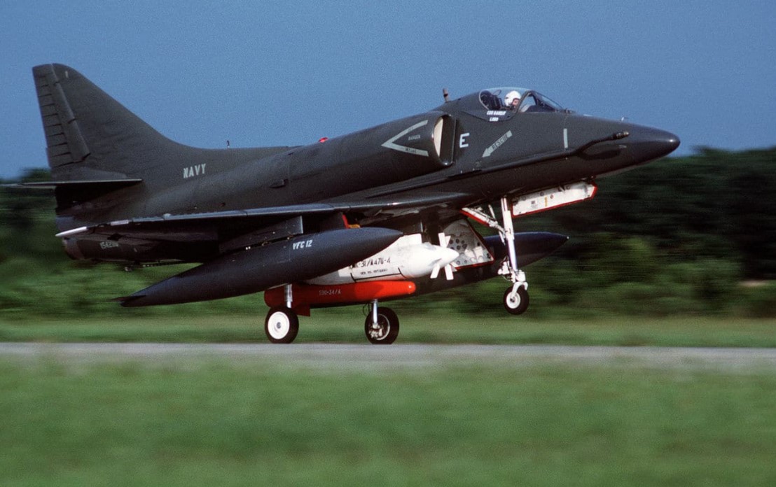 A-4攻击机也曾装备于美国假想敌部队。